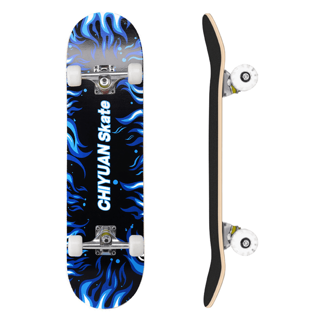 31'' Kids Skateboard 7 Maple Complete Long Board for Beginner Load 400Kg - MRSLM