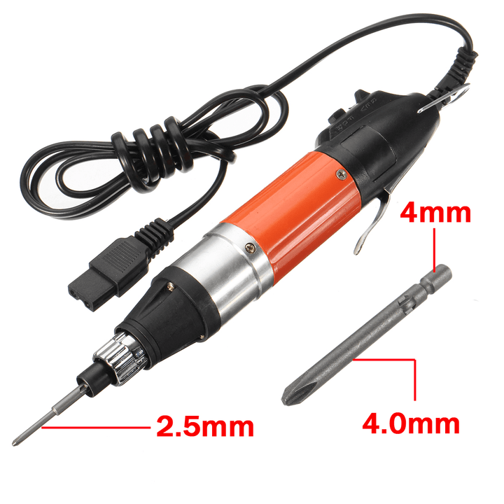 220V 800 Torque Precise Electric Screwdriver Repair Set with 2Pcs Bits - MRSLM