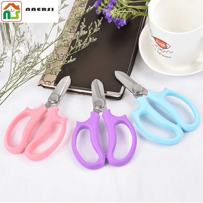 NAERSI N0325HY001 Stainless Steel Bonsai Pruning Scissors Gardening Pruning Shears Flower Arrangement Tool - MRSLM