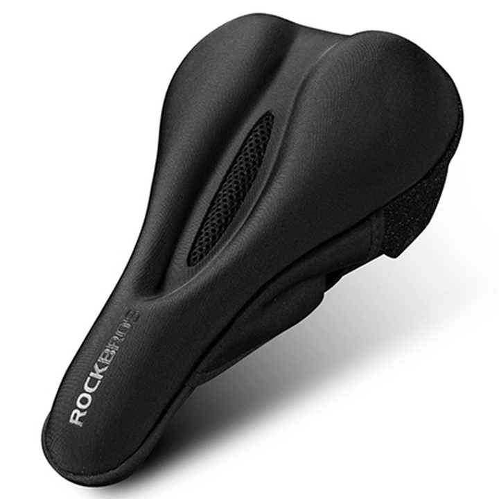 ROCKBROS Bike Saddle Cushion Cycling Saddle Cover Liquid Silicone Soft Breathable Bike Seat Pad Bike Accessories - MRSLM