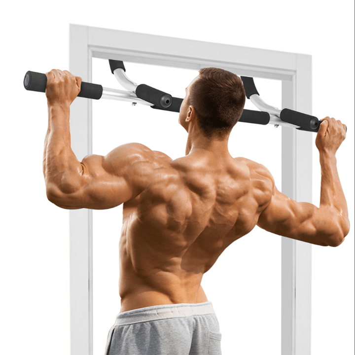 Adjustable Indoor Fitness Door Frame Pull up Bar Wall Chin up Bar Training Horizontal Bar for Home Workout Fitness Equipment - MRSLM