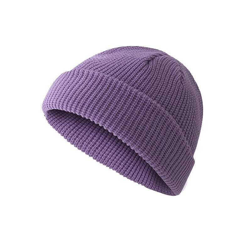 Retro Dome Warm Short Woolen Toe Hat - MRSLM