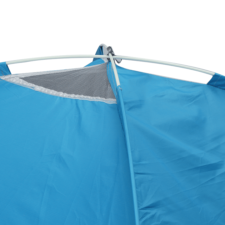 3-4 Person Automatic Camping Tent Portable Waterproof Sunshade Canopy Beach Travel with Moisture-Proof Mat - MRSLM