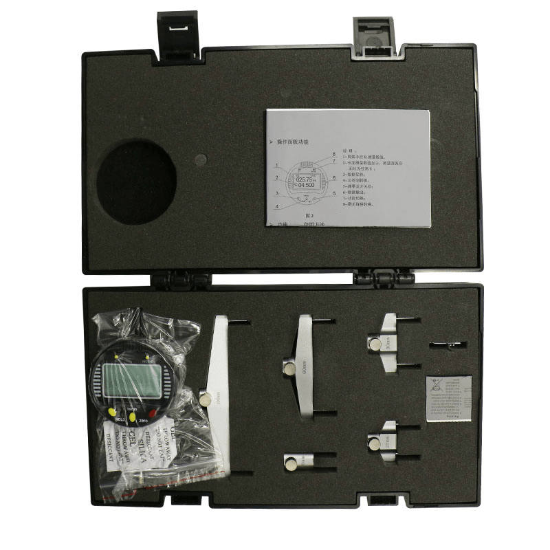 Digital Semi-Diameter Gauge Digital Radiu Indicator with 5 Changeable Measuring Jaws Measurement Tool - MRSLM