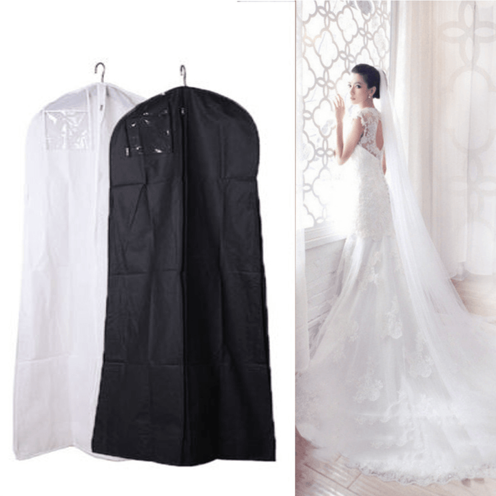 Garment Dress Cover Long Bridal Wedding Dresses Storage Bag Clothes Storage Bag - MRSLM