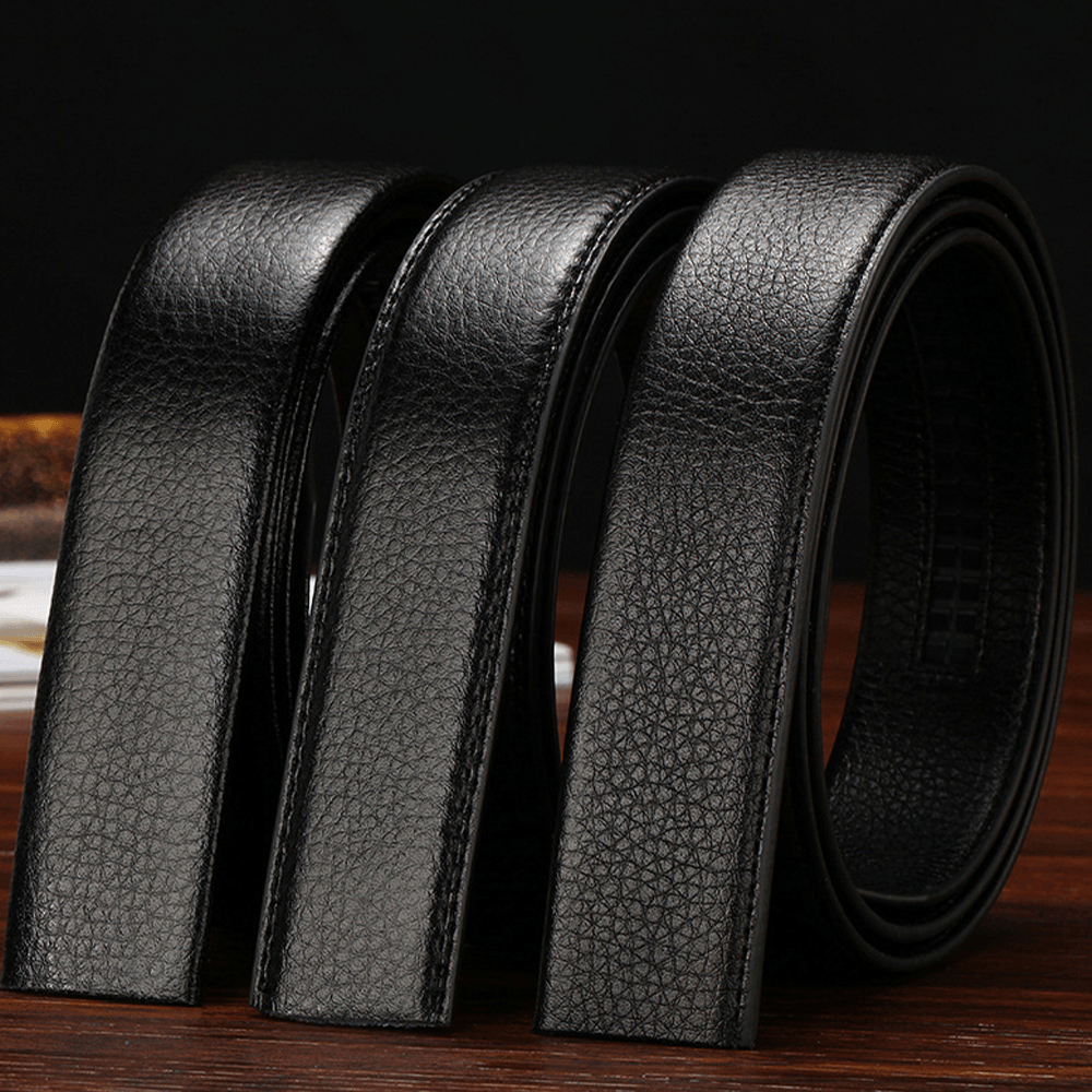 Men PU Leather Wear-Resistant 120CM Pin Buckle Retro Wild Casual Jeans Suits Belt - MRSLM