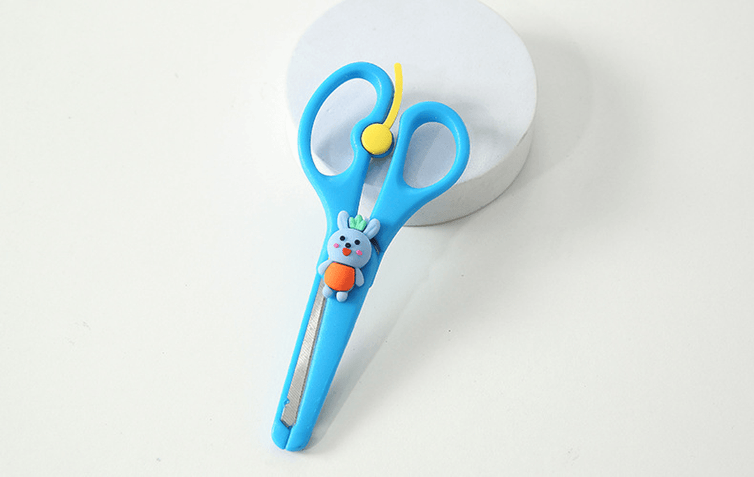 Cute Animal Kindergarten Paper-Cutting Safety Kids Paper-Cutting Knife - MRSLM