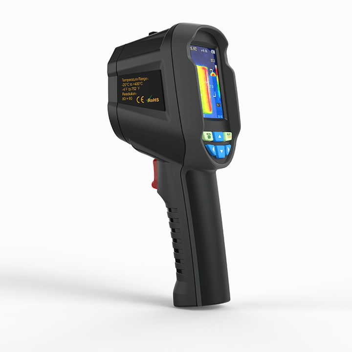 HT-03 80*60 Pixel Infrared Thermal Imager -20~300°C Industrial Thermal Imaging Camera 2.4'' TFT Handheld Thermometer - MRSLM