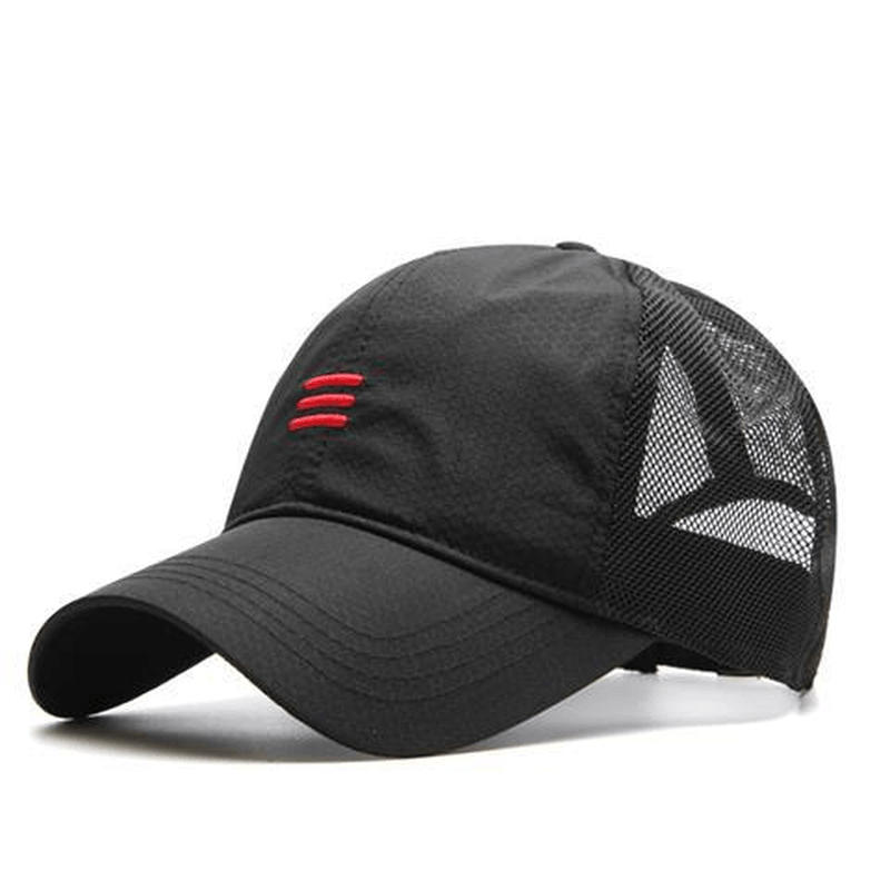 Summer Style Thin Breathable Mesh Baseball Cap Quick-Drying - MRSLM