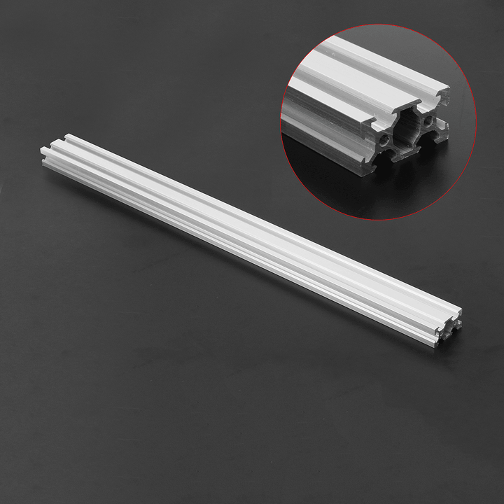 Machifit 500Mm 2040 V-Slot Aluminum Profile Extrusion Frame DIY CNC Tool Sliver - MRSLM