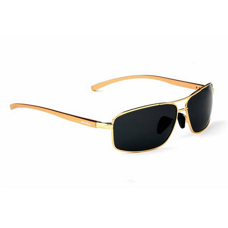 Men Aluminum Sunglasses Outdooors Polarized Sports Driving Eyewear - MRSLM