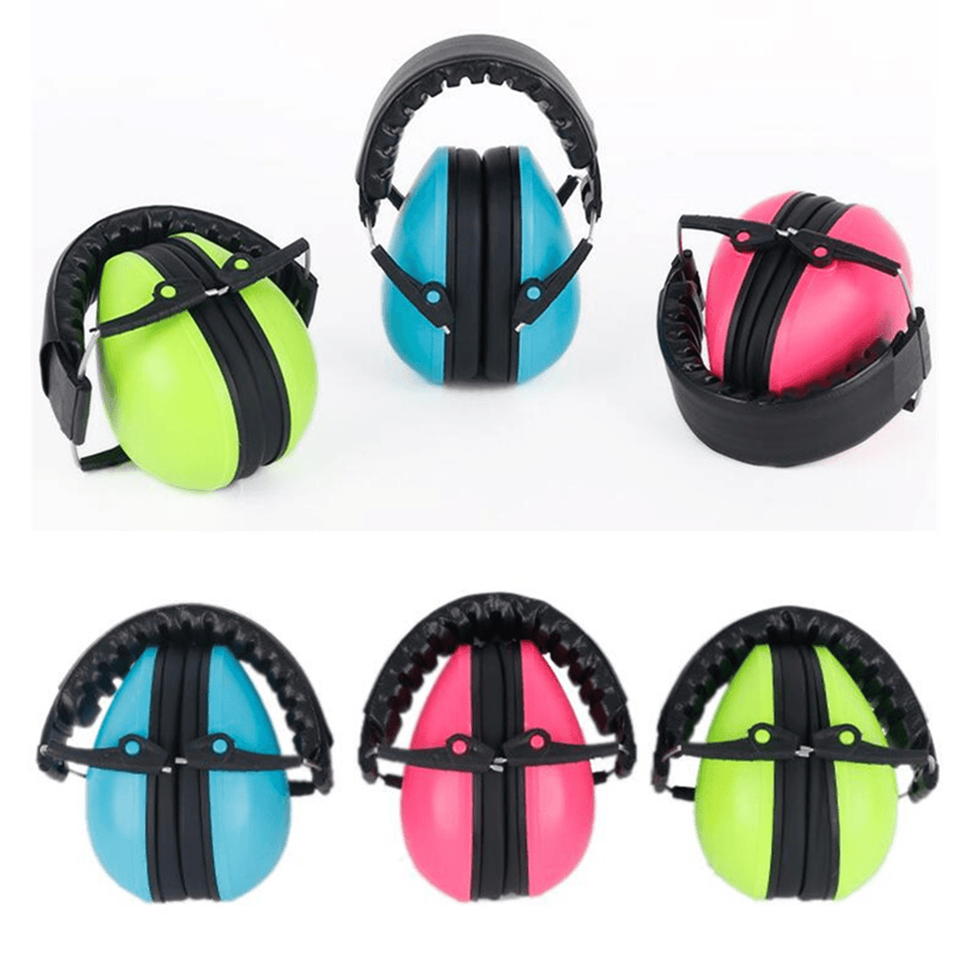 Sport Shooting Kids Baby Hearing Protector Flexiable Headband Earmuffs Defend - MRSLM