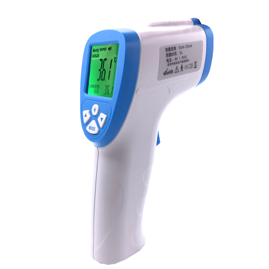 LCD Display Non-Contact Forehead Infrared Thermometer Quickly Accurately - MRSLM