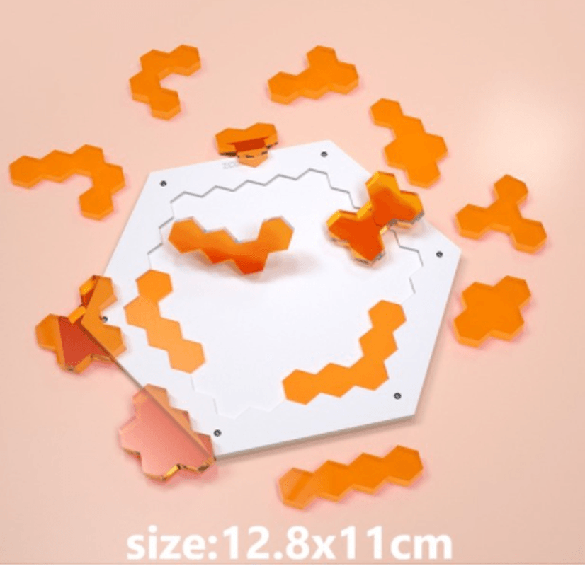 Children'S Acrylic Crystal Board Educational Jigsaw Puzzle - MRSLM