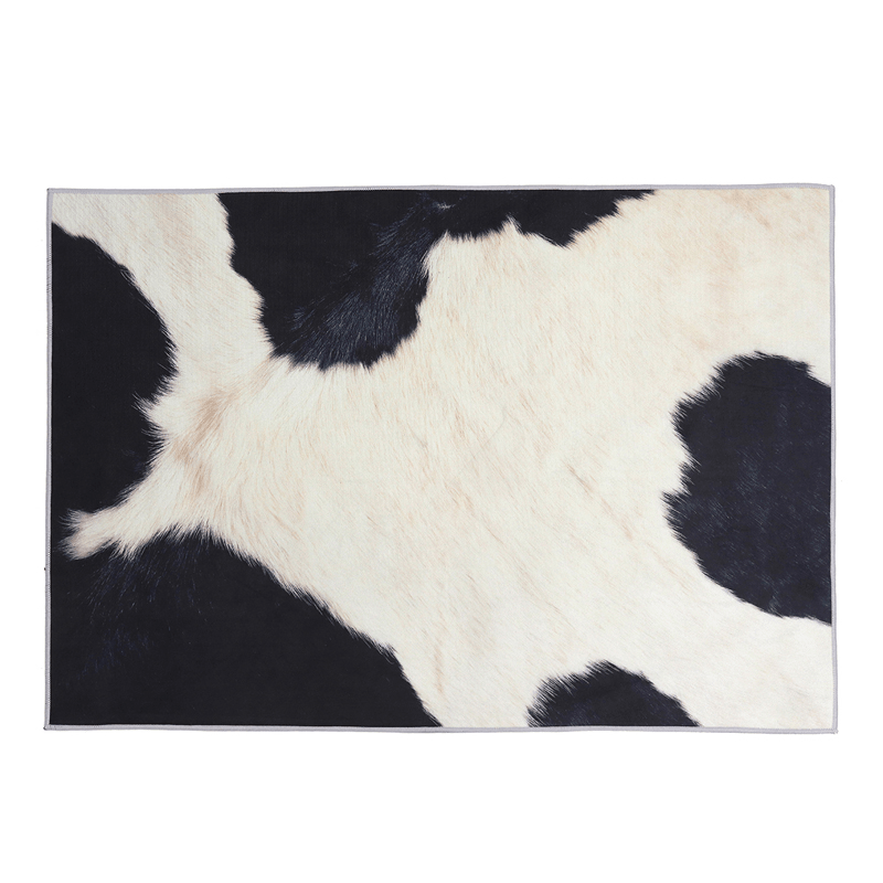 Anti-Slip Animal Fur Pattern Tatami Carpet Rug Living Room Bedroom Floor Mats - MRSLM