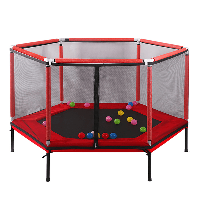 Child Jumping Trampoline Safety Indoor Playground Game Exercise - MRSLM