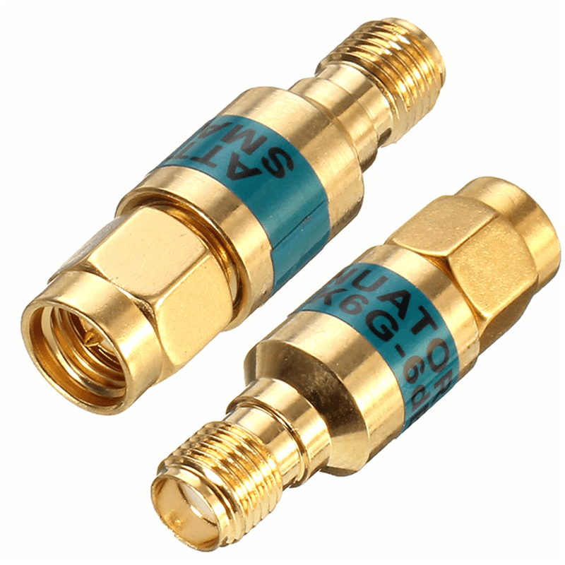 2W SMA-JK Male to Female RF Coaxial Attenuator 6Ghz 50Ohm 6Db Connectors - MRSLM