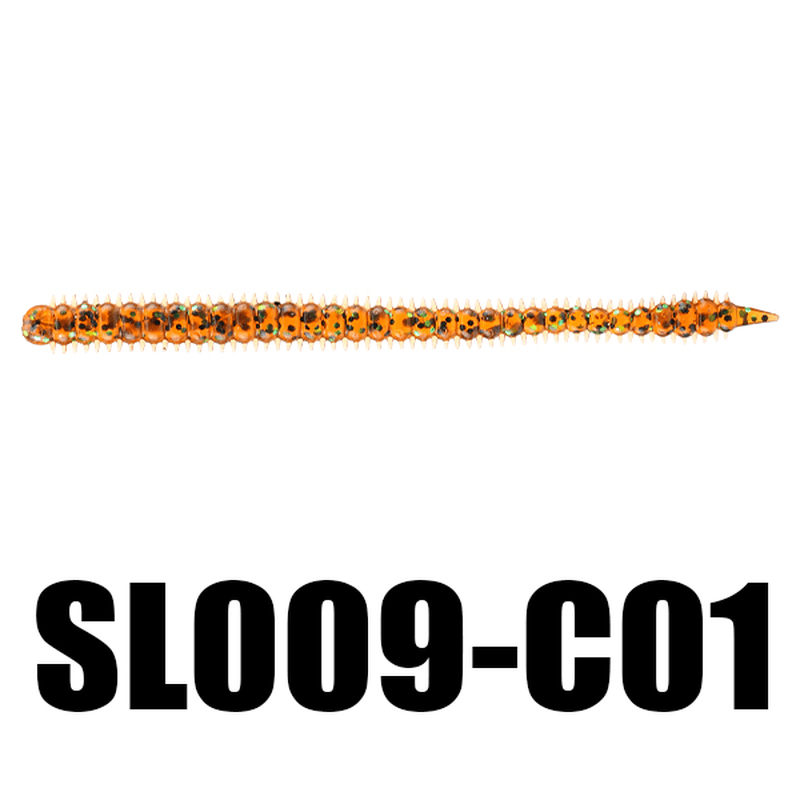 Seaknight SL009 8Pcs/Bag 3.6G 130Mm/5.1In Silicone Soft Fishing Lure Earthworm Centipede Worm Lure - MRSLM