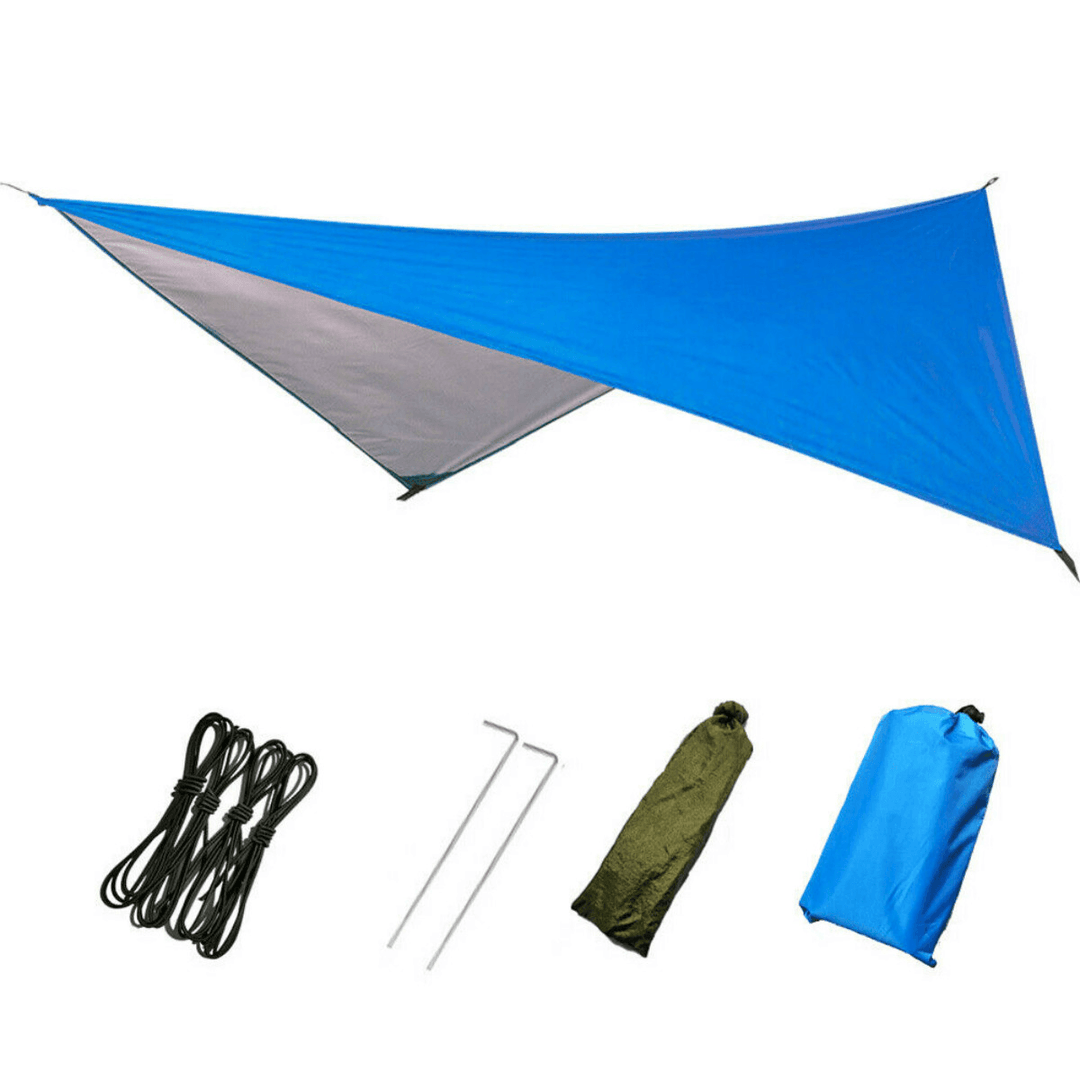 Waterproof Large Camping Tent Tarp Shelter Hammock Cover Lightweight Rain Shelter - MRSLM