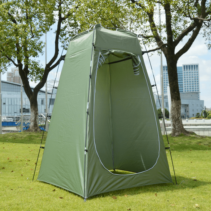 Outdoor Portable Privacy Shower Toilet Tent Camping Tent Camping Dress Changing Tent Uv-Proof Dressing Tent - MRSLM