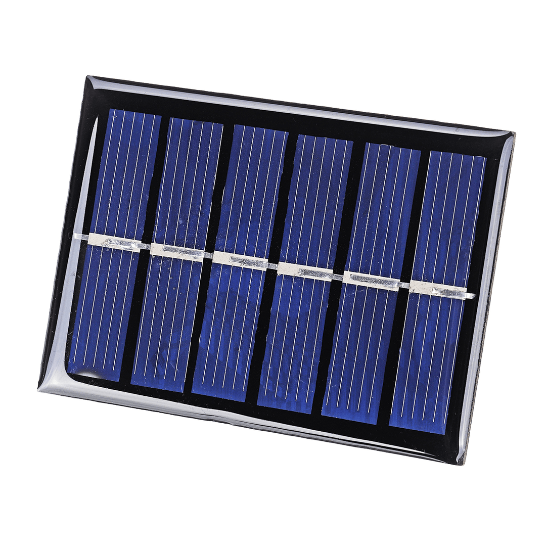 0.3W 3V Mini Solar Panel Small Solar Cell Solar Polysilicon Board for DIY Powered Models Light Toys - MRSLM