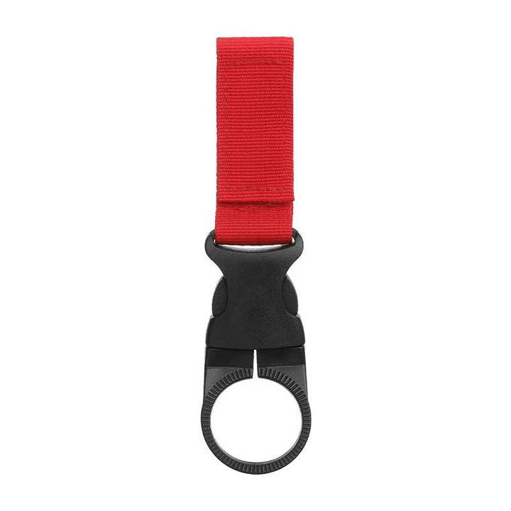 25Mm Tactical Nylon Water Bottle Hanging Buckle Webbing Multi-Functional Hiking Portable Quick Mineral Water Clip - MRSLM