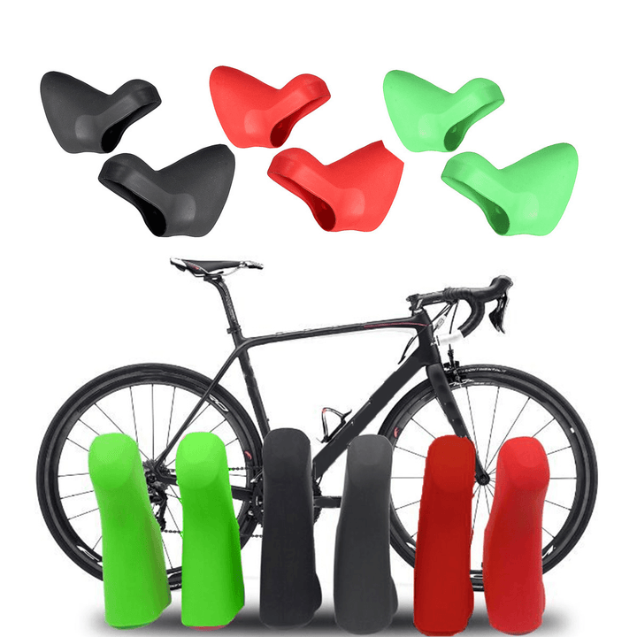 BIKIGHT Silicone Bike Bicycle Shifter Cover Road Bike Brake Shift Lever Cover for 20 Speed SRAM - MRSLM