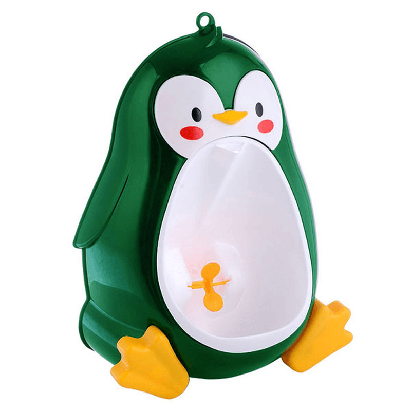 Baby Urinal Toddler Potties Boys Pee Trainer Children Removable Lovely Penguin Toilet Bathroom - MRSLM