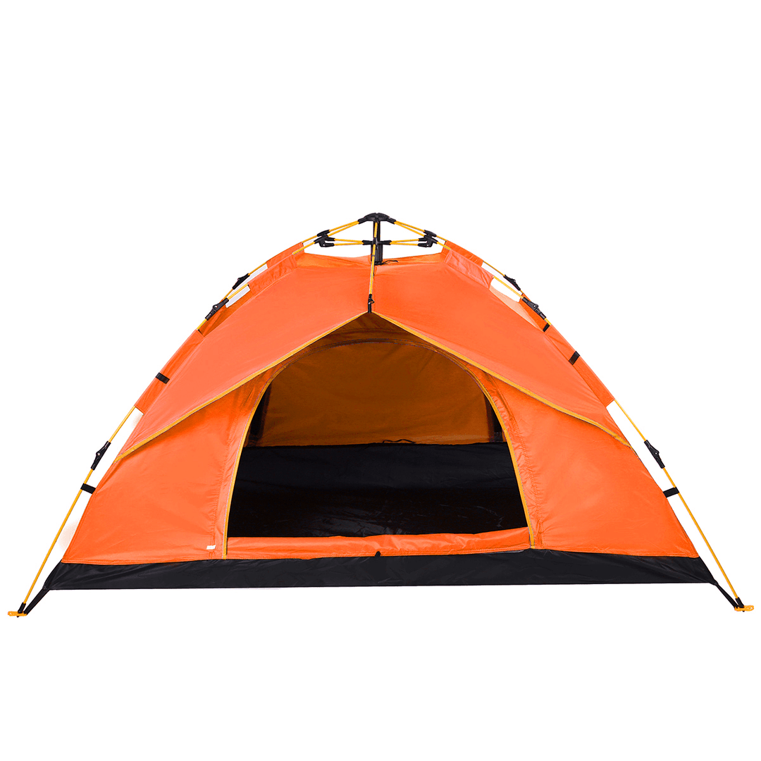 3-4 People Fully Automatic Camping Tent Water Resistant Folding Outdoors Hiking Travel - MRSLM