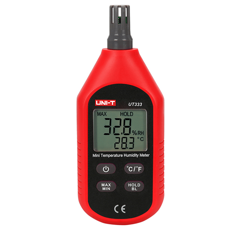 UNI-T UT333 Mini LCD Digital Thermometer Hygrometer Air Temperature and Humidity Meter Moisture Meter - MRSLM