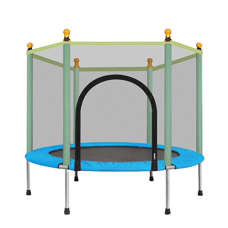 1-3 Kids Trampoline Jumping Mat Spring Cover Padding Home Garden Children Games Max Load 100Kg - MRSLM