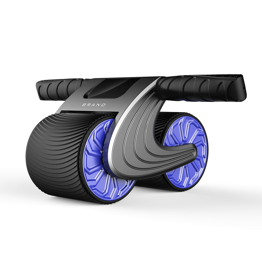 KALOAD Smart Ab Roller Rebound Intelligent Digital Display Counting Abdominal Core Strength Training Home Gym Fitness Equipment - MRSLM