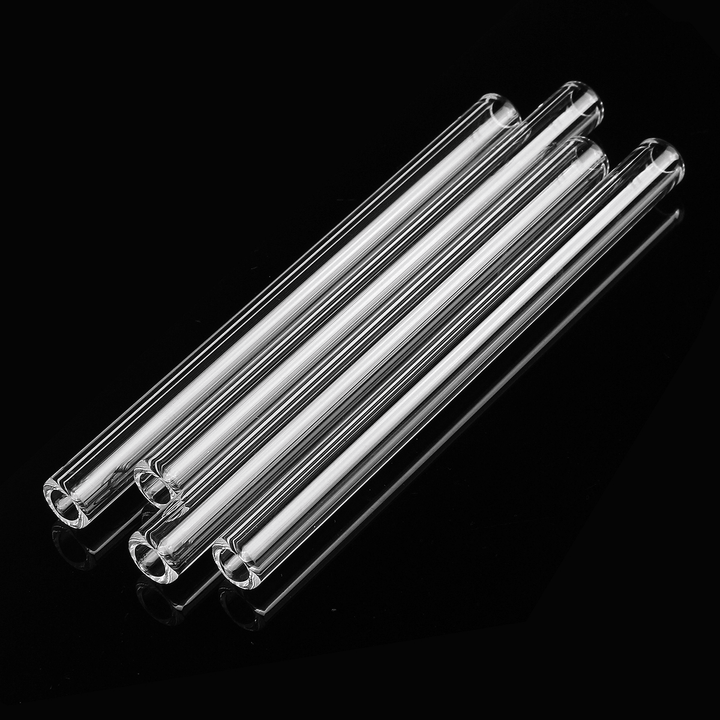 4Pcs 100Mm OD 7Mm 1.5Mm Thick Wall Borosilicate Glass Blowing Tube Laboratory - MRSLM