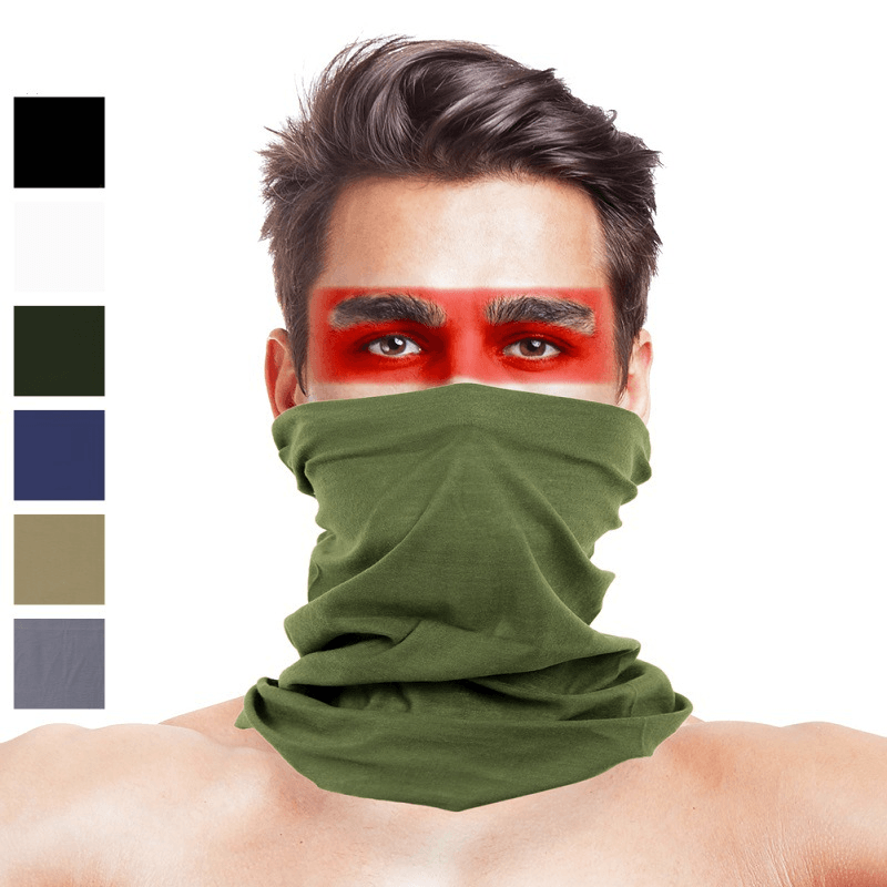 Tactical Solid Color Magic Turban Windproof Scarf - MRSLM