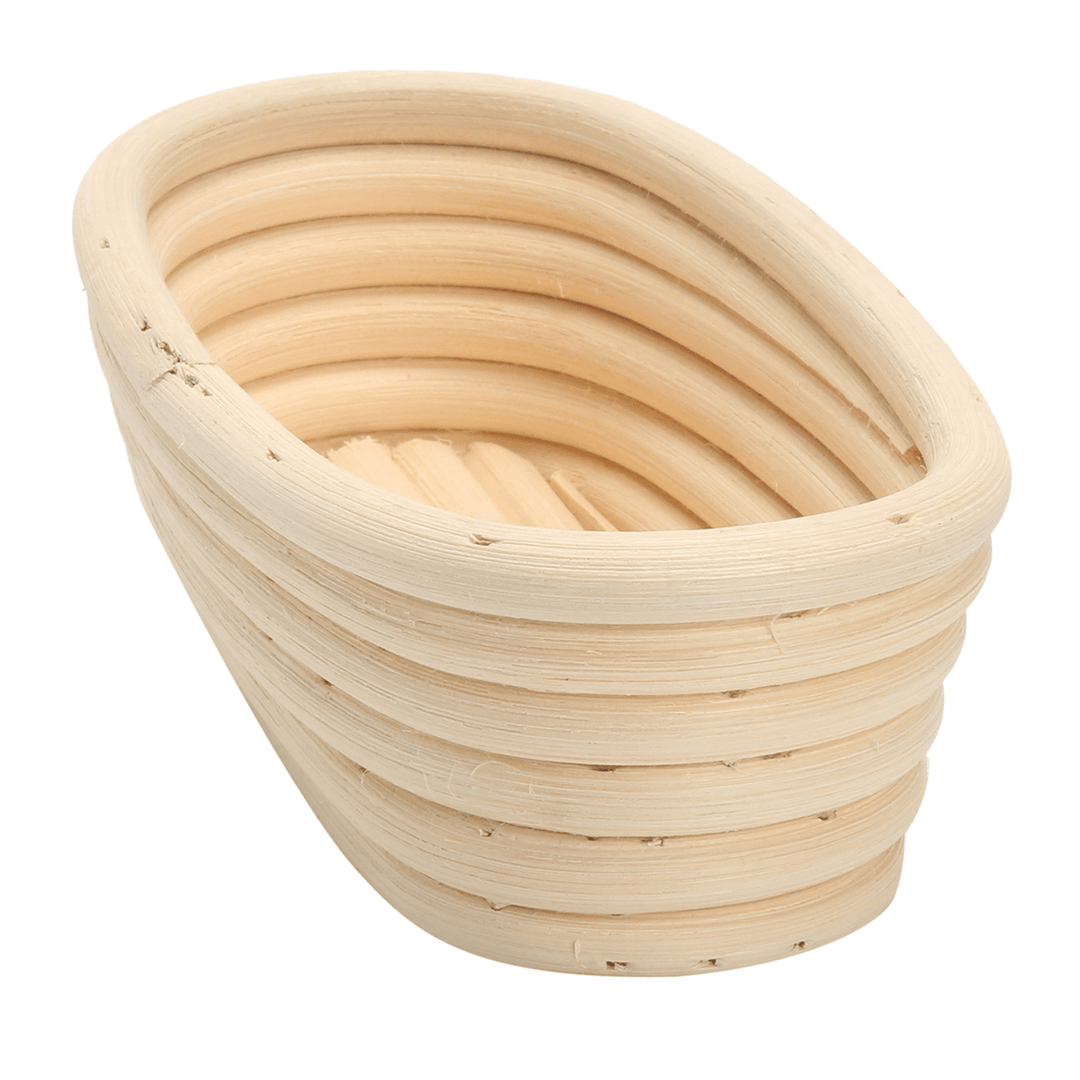 Long Oval Banneton Bread Dough Proofing Rattan Brotform Storage Baskets Loaf Proving Rising 4 Sizes - MRSLM