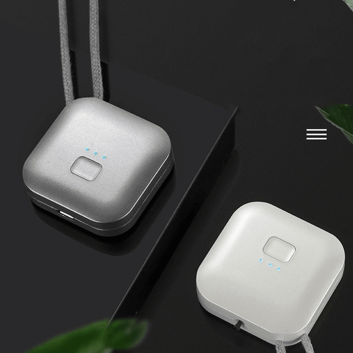Outdoor USB Charging Portable Negative Ion Running Air Purifier Mini Necklace Air Purifier - MRSLM