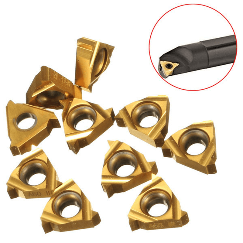 SNR0010K11 Internal Turning Tool Holder with 11Pcs 11IR A60 Carbide Inserts - MRSLM