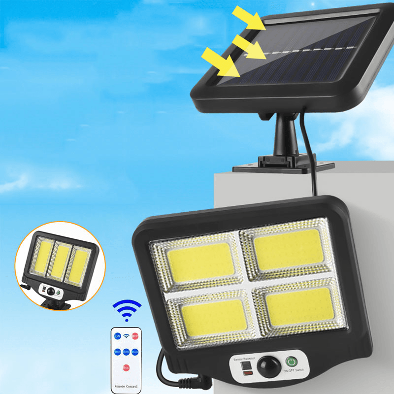 Solar Light Sensor Wall Light Waterproof Outdoor Garden Light Home Garage Street Light - MRSLM