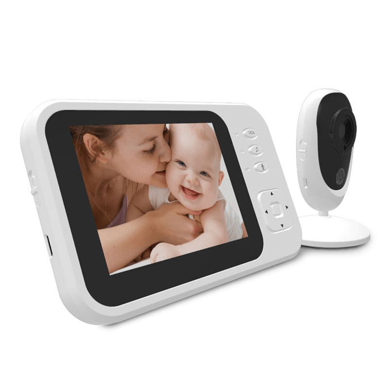 Wifi Baby Monitor with Camera Video Baby Sleeping Nanny Audio Night Vision Home Security Babyphone Camera - MRSLM