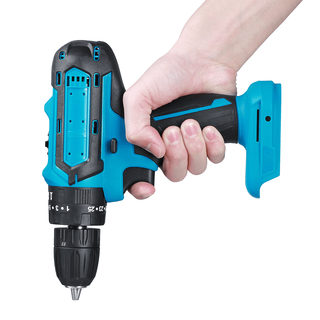 3 in 1 Electric Drill Screwdriver Dual Speed Cordless Drill Tool for Makita Battery - MRSLM