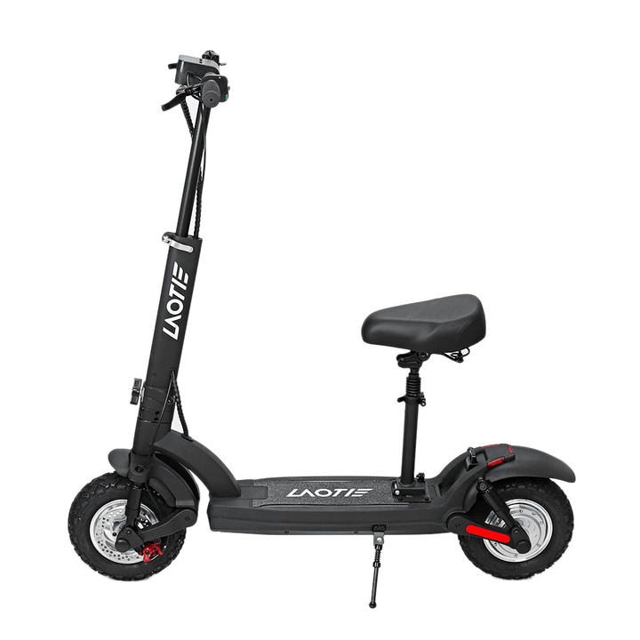 LAOTIE® ES8 48V 15.6Ah 500W Motor 45Km/H Max Speed Off-Road Electric Scooter 10 Inch 55Km Mileage Dual Dics Brake System Max Load 120Kg EU Plug - MRSLM