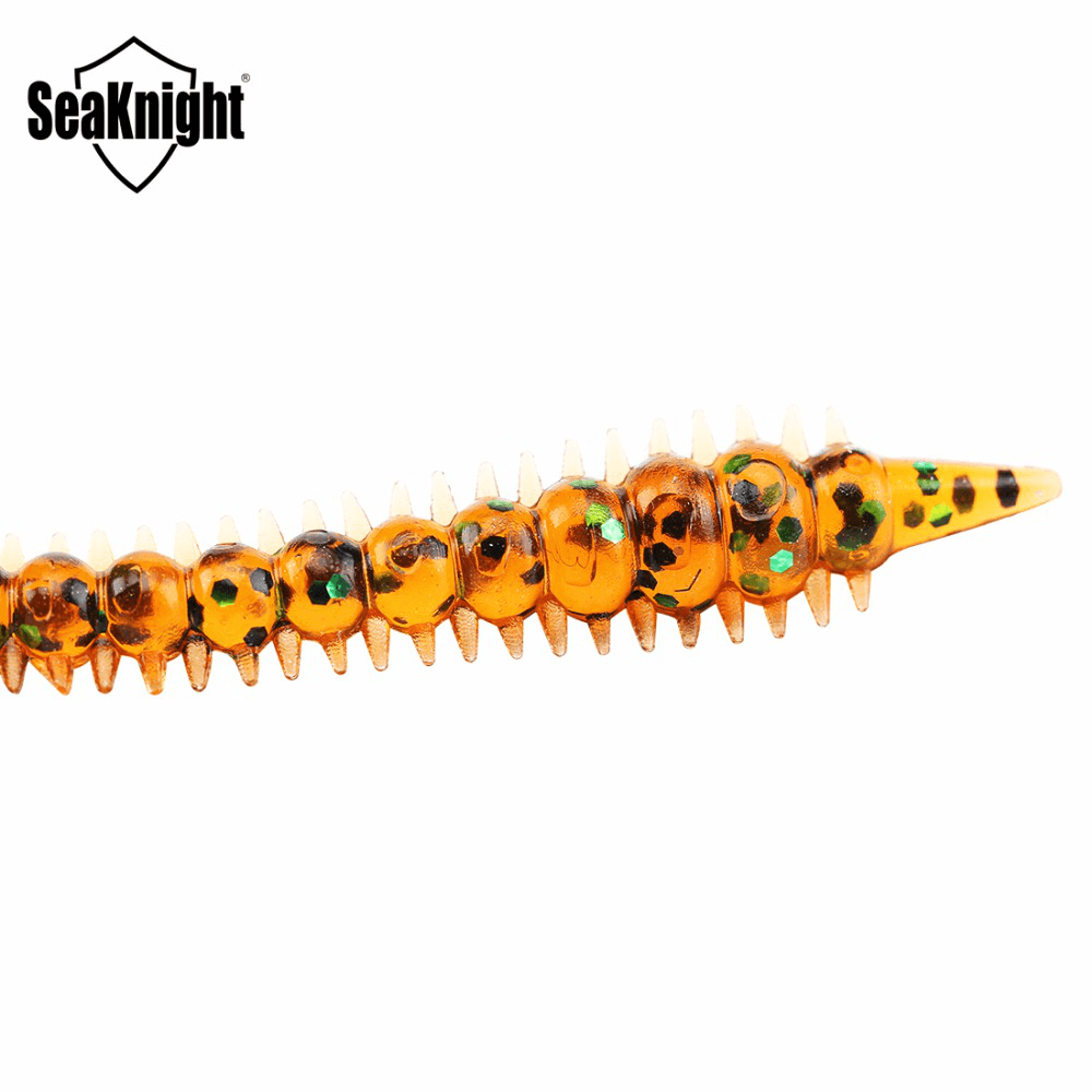 Seaknight SL009 8Pcs/Bag 3.6G 130Mm/5.1In Silicone Soft Fishing Lure Earthworm Centipede Worm Lure - MRSLM