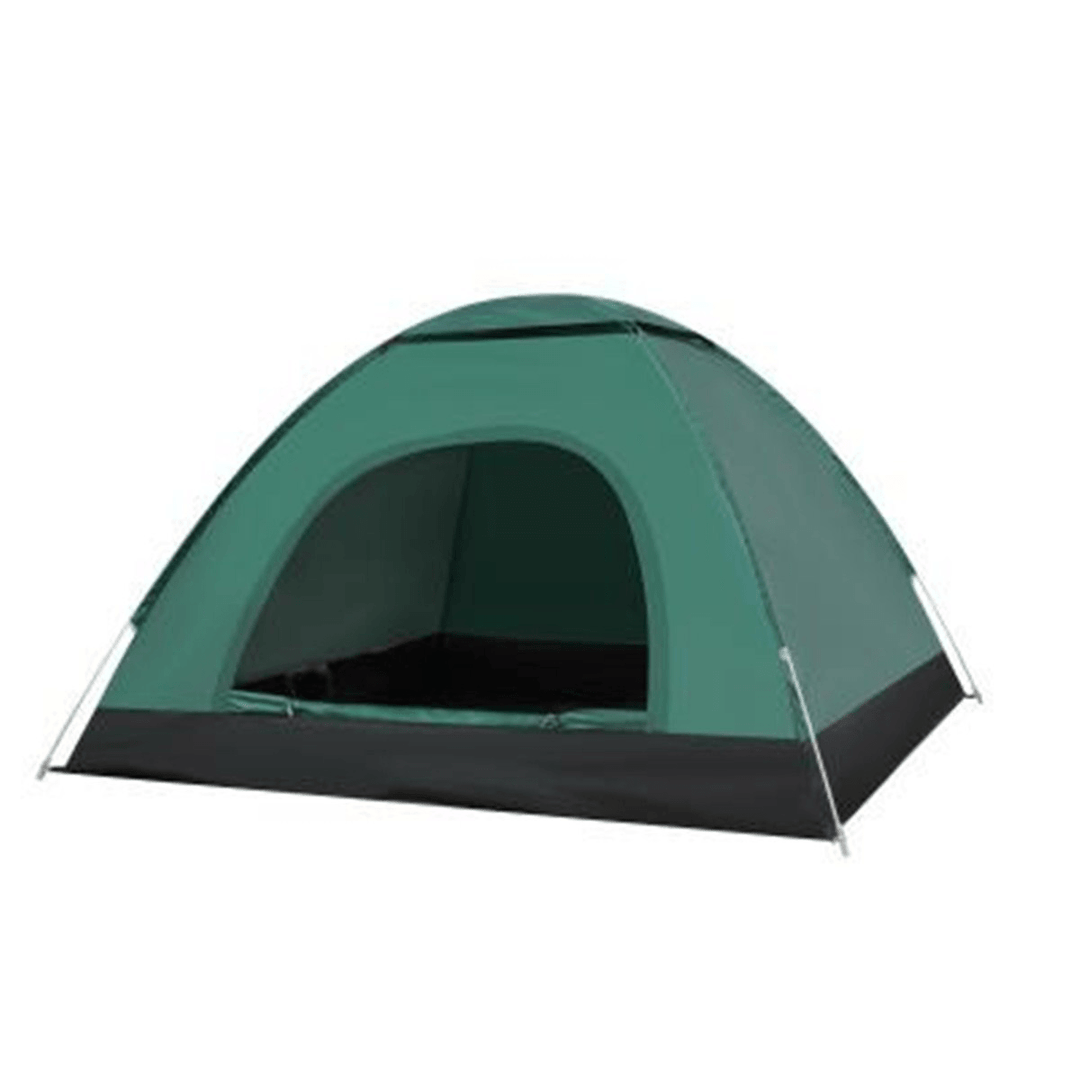 3-4 Person Automatic Camping Tent Double Door Tent Anti-Uv Sun Shade Canopy Outdoor Beach Hiking Fishing Tent 79 X 79 X 49 Inches - MRSLM