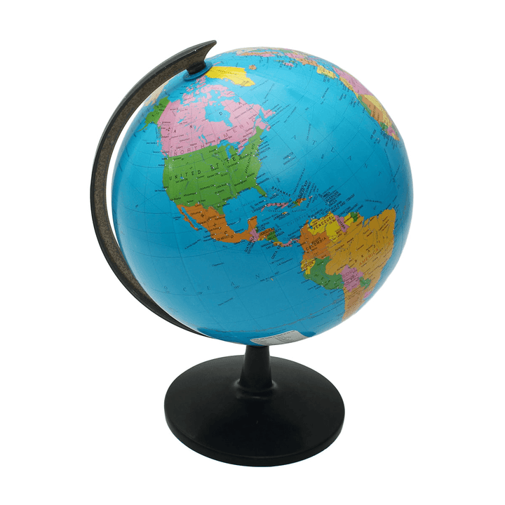 32Cm Swivel World Globe Map Desktop Decor Kids Children Educational Earth Teaching Interactive Toys Gift - MRSLM