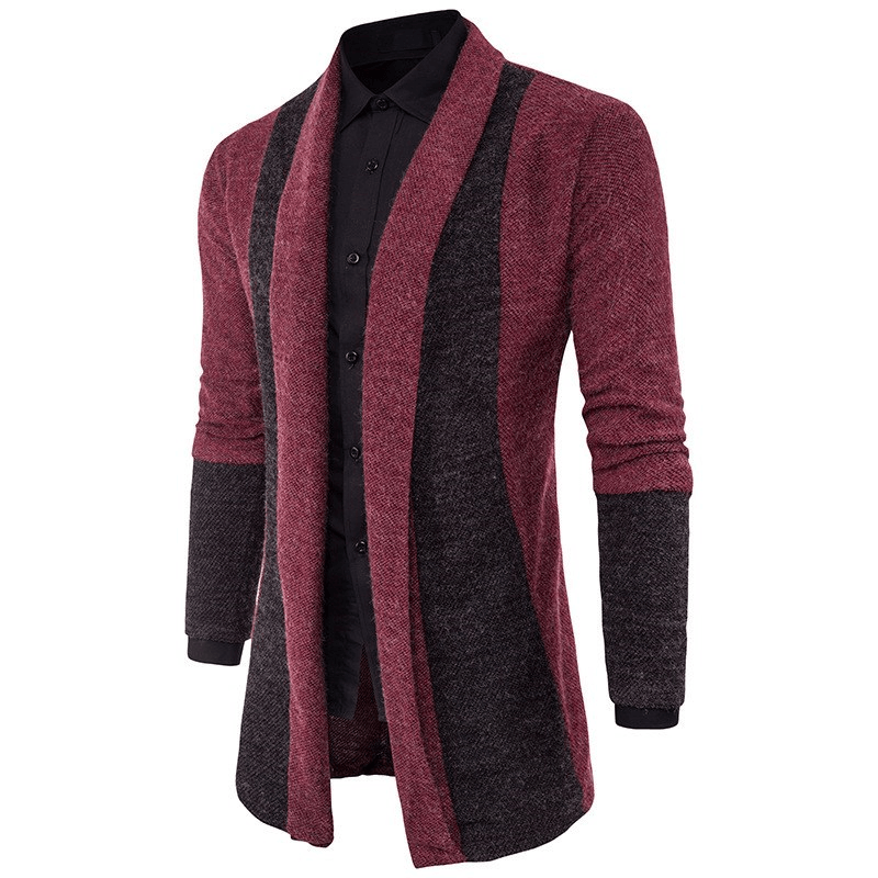 Cardigan Sweater Mens Casual Coat Knitwear Coat Men Clothing - MRSLM