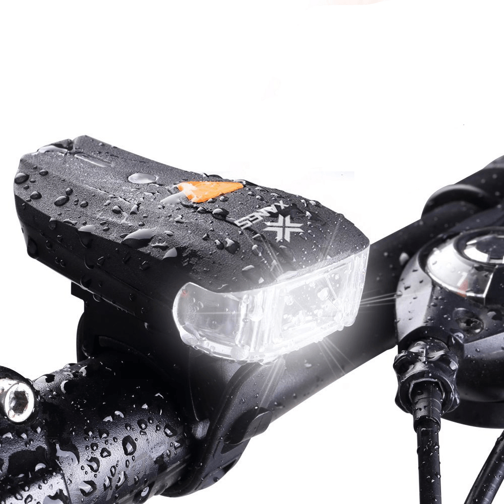 XANES 600LM XPG + 2 LED Bicycle German Standard Smart Sensor Warning Light Bike Front Light Headlight - MRSLM