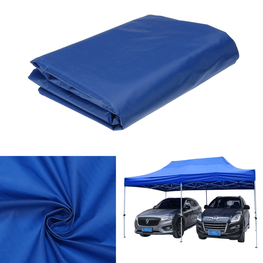 Outdoor Waterproof Car Canopy Garden Backyard Awning Folding Retractable Activity Tent - MRSLM