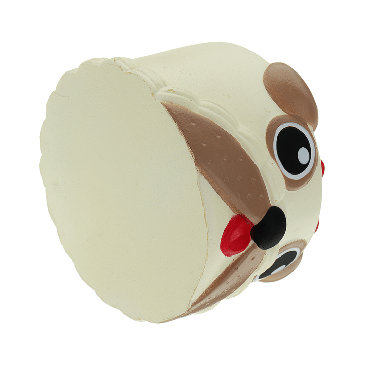 Dog Head Squishy 9*6CM Slow Rising with Packaging Collection Gift Soft Toy - MRSLM