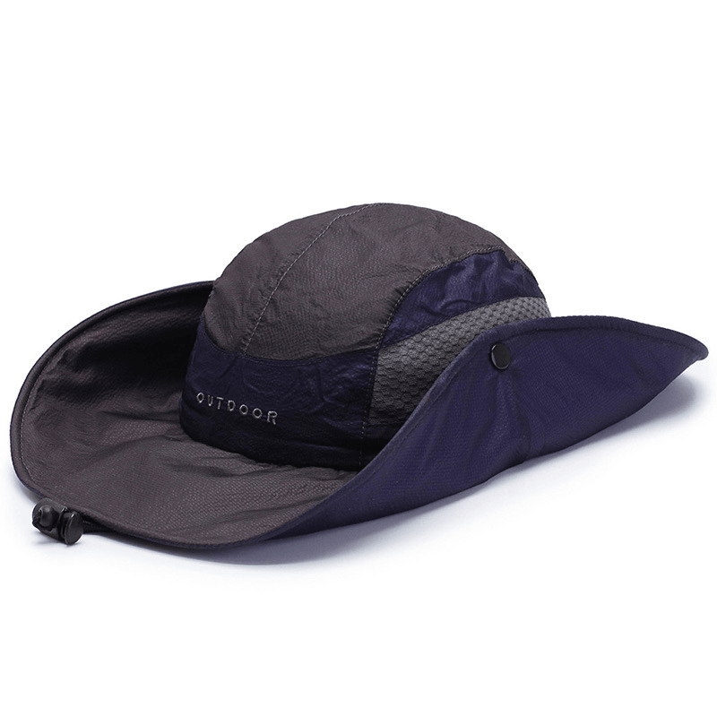 Mens Foldable Breathable Bucket Hat - MRSLM