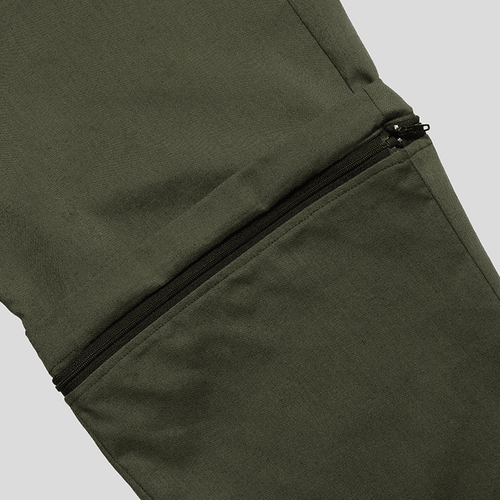 Mens Switchable Long Pants Shorts Fashion Cargo Trousers - MRSLM